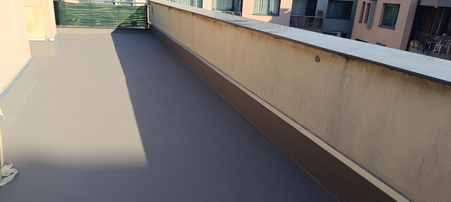 реновирана хидроизолация на тераса в София